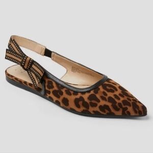 NWT Women's London Slingback Flats by A New Day Size 7